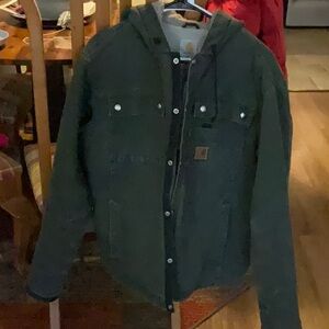 Carhartt Arctic Jacket Sherpa Lined Mens Medium J284 Moss Green